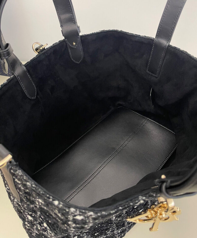 Christian Dior Medium Dior Toujours Bag Black